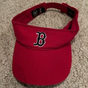 Men’s ‘47 Brand Boston Red Sox Baseball Velcro Strapback Visor